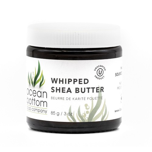 Ocean Bottom Soap Company Unscented Whipped Shea Butter 1 x 85 g