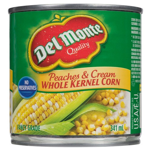 Del Monte Peaches & Cream Corn 341 ml