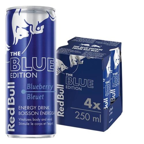 Red Bull Energy Drink Blueberry 4 x 250 ml (cans)