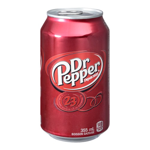 Dr Pepper Boisson gazeuse en canette 355 ml