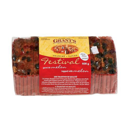 Grant's Festival Sliced Fruitcake Light 600 g