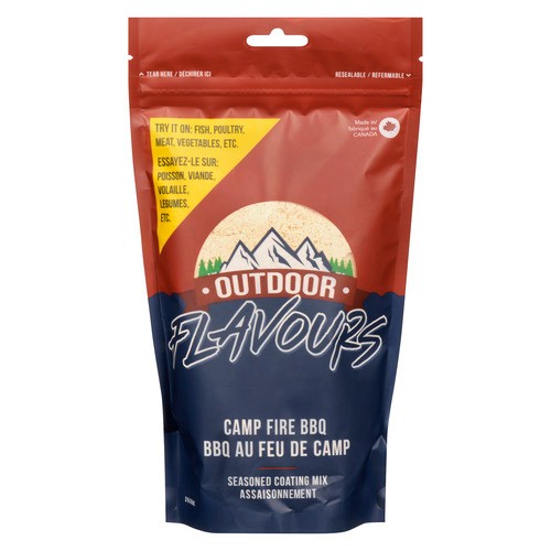 Bait 2 Go Camp Fire BBQ Outdoor Flavours Seasoning Pouch 315 g