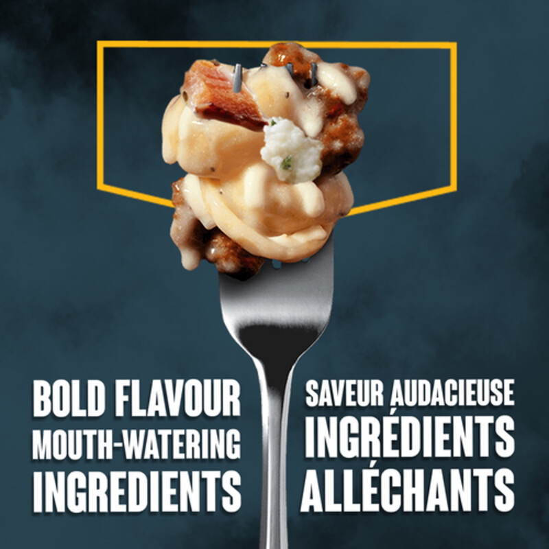 CRAVE Frozen Meal Lasagna Alfredo With Italian Sausage & Bacon 312 g