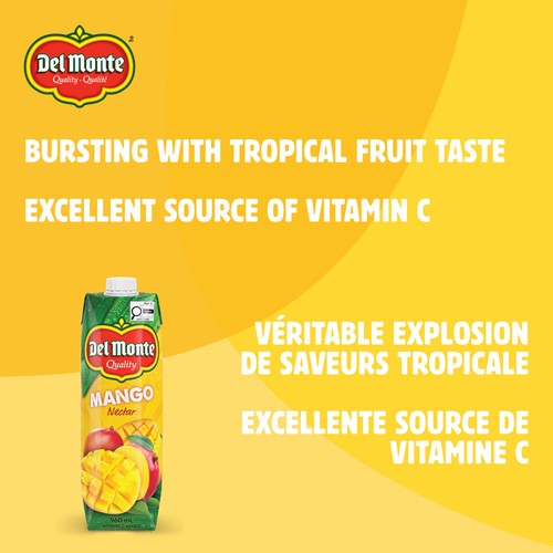 Del Monte Juice Mango Nector 960 ml