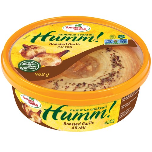Fontane Santé Humm! Hummus Roasted Garlic 482 g