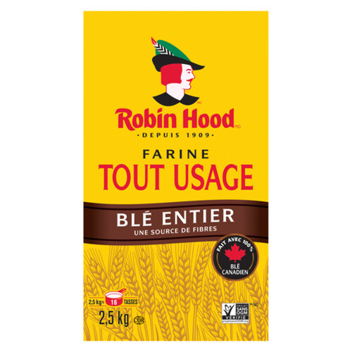 Robin Hood All Purpose Flour Whole Wheat 2.5 kg