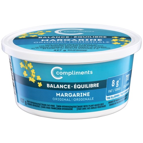 Compliments Balance Non-Hydrogenated Margarine Original 427 g