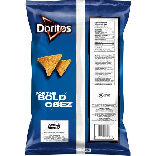 Doritos Tortilla Chips Cool Ranch Value Size 400 g