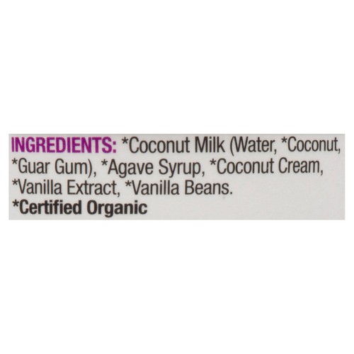 Luna & Larry's Coconut Bliss Organic Frozen Dessert Madagascan Vanilla Bean 473 ml