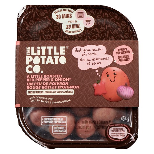 The Little Potato Company Fresh Potatoes Roasted Red Pepper & Onion 454 g