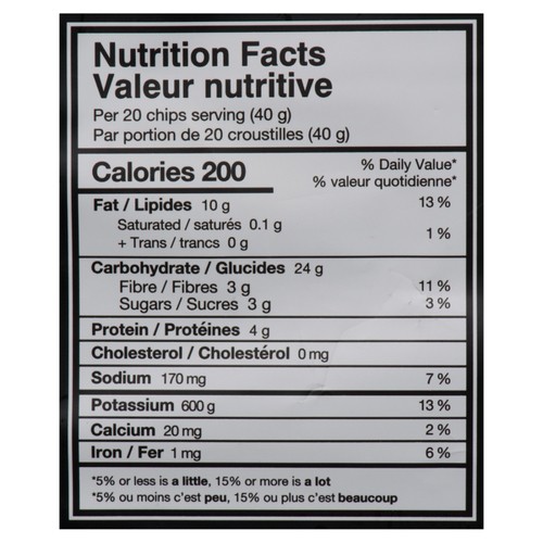 Hardbite Gluten-Free Chips Avocado & Lime 625 g