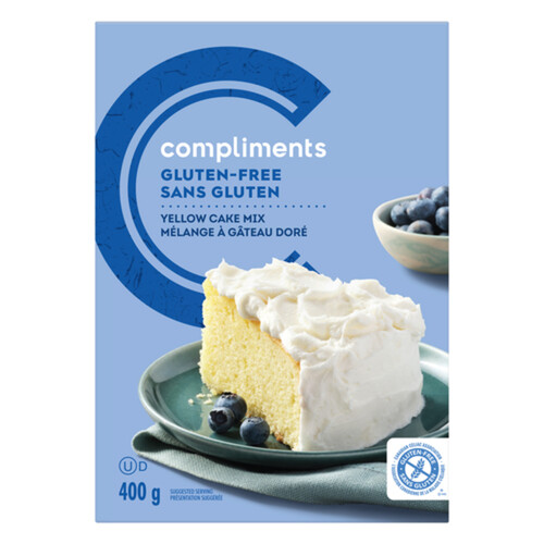 Compliments Gluten-Free Baking Mix Yellow Cake 400 g