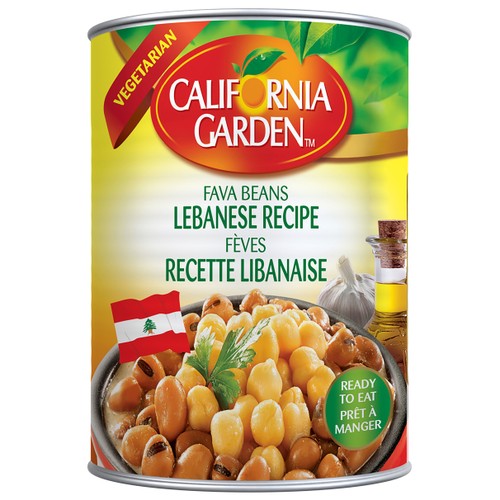 California Garden Lebanese Fava Beans 450 g