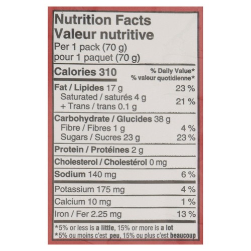 Two-Bite Brownie Chocolate 70 g