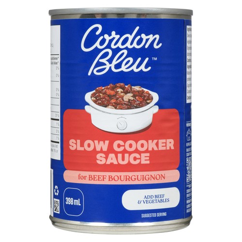 Cordon Bleu Slow Cooker Sauce Beef Bourguignon 398 ml
