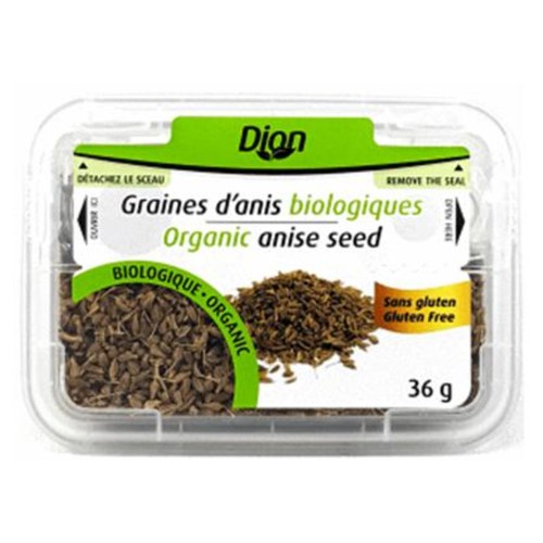 Les Aliments G. Dion Foods Organic Spice Anise Seed 36 g