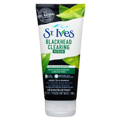 St. Ives Facial Scrub Blackhead Clear Green Tea 170 g