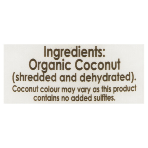 Let's Do Organic Gluten Free Shredded Coconut Unsweetened  250 g