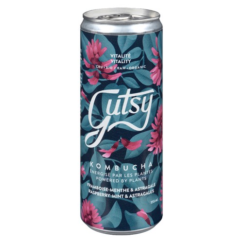 Gutsy Organic Kombucha Vitality Drink 355 ml (can)
