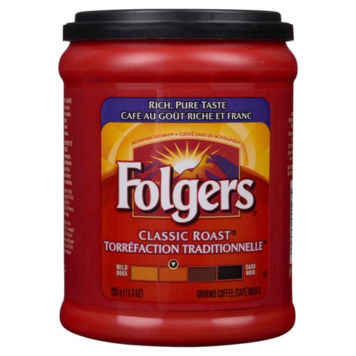 Folgers Ground Coffee Classic Roast 320 g