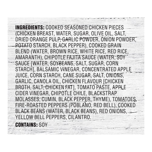 Frontera Chicken Fajita Bowl 320 g (frozen)