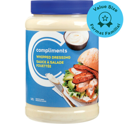 Compliments Spread Whipped Dressing 1.42 L