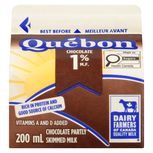 Quebon 1% Chocolate Milk 200 ml
