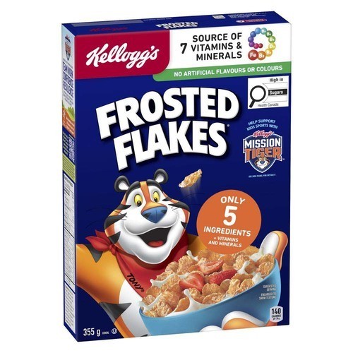 Kellogg's Cereal Frosted Flakes 355 g