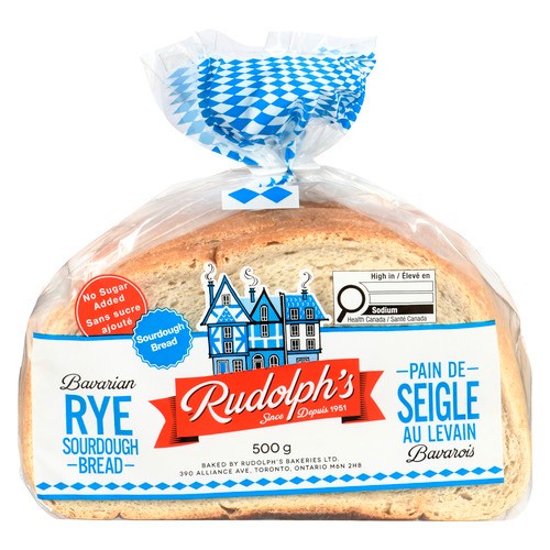 Rudolph's Rye Bread Bavarian 500 g