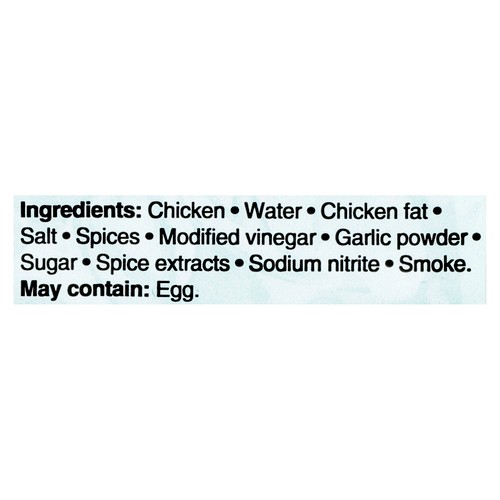 Zabiha Halal Classic Italian Chicken Sausages 375 g