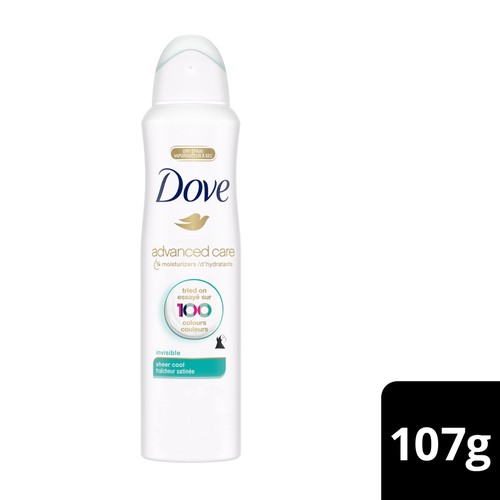 Dove Advanced Care Women Dry Spray Antiperspirant Sheer Cool 107 g