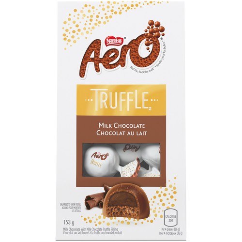 Nestlé Aero Milk Chocolate Truffles Pouch 153 g
