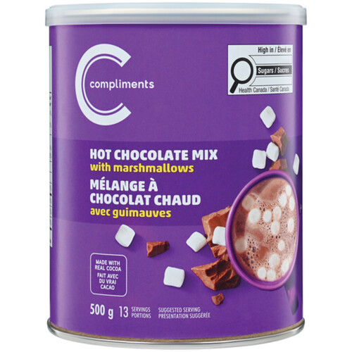 Compliments Marshmallows Hot Chocolate Mix With Real Cocoa 500 g