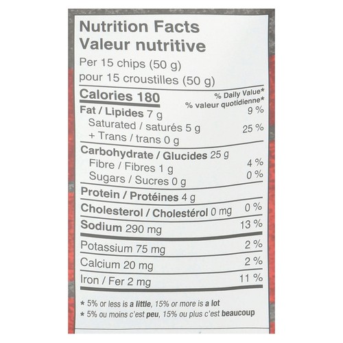 Cedar Valley Pita Chips Mediterranean Za'atar 180 g