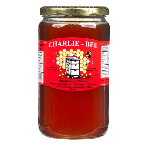 Pure Canadian Liquid Blueberry Honey 1 kg