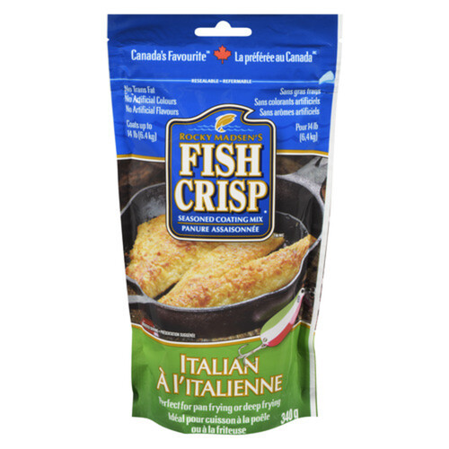 Fish Crisp Italian Coating Mix Seasoned 340 g