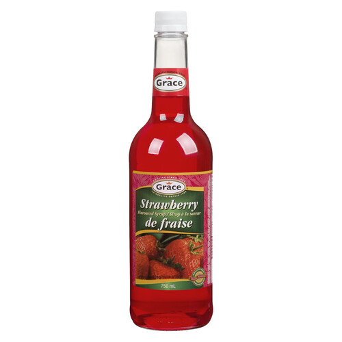 Grace Strawberry Syrup 750 ml (bottle)