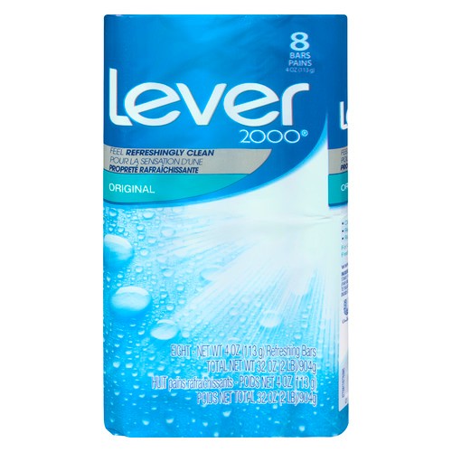 Lever 2000 Soap Bar Original 8 Pack 904 g