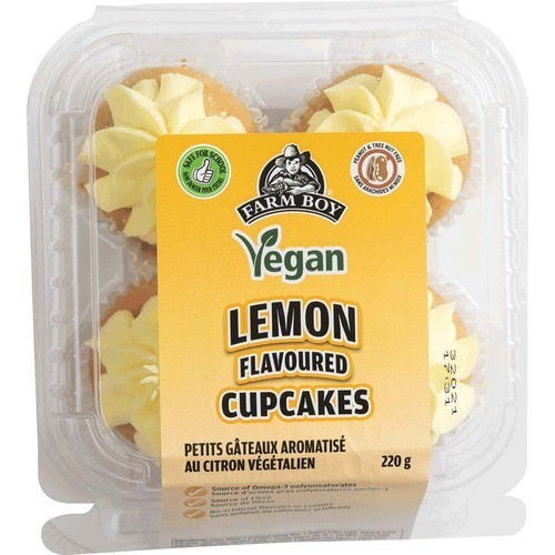 Farm Boy Vegan Cupcakes Lemon Flavoured 220 g