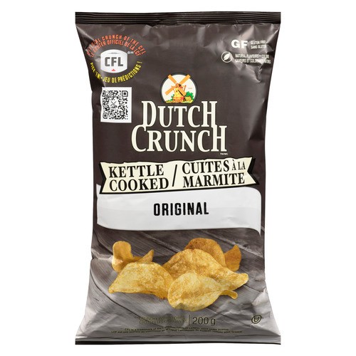 Old Dutch Crunch Potato Chips Original 200 g