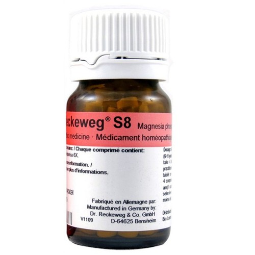 Dr Reckeweg  S8 Magnesia Phosphorica Homeopathic Medicine 200 EA
