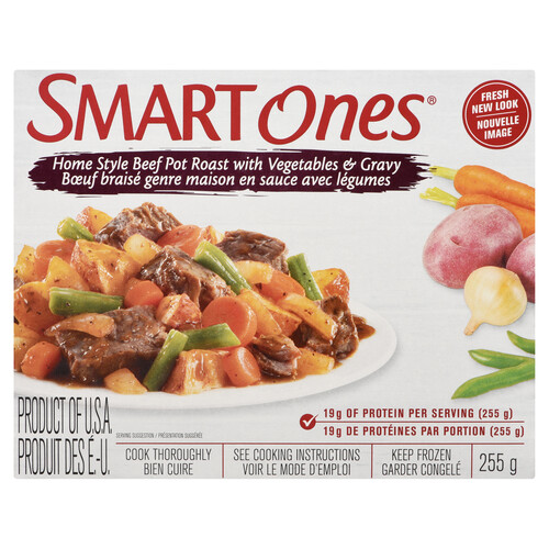 Smart Ones Homestyle Beef Pot Roast Frozen Meal 255 ml