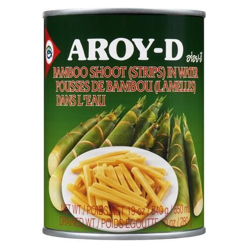 Aroy-D Canned Bamboo Strips In Water 540 g