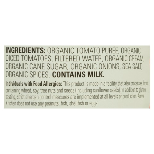 Amy's Kitchen Organic Soup Tomato Bisque 398 ml