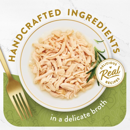 Fancy Feast Hors d'Oeuvre Cat Treats White Meat Chicken Appetizer 57 g