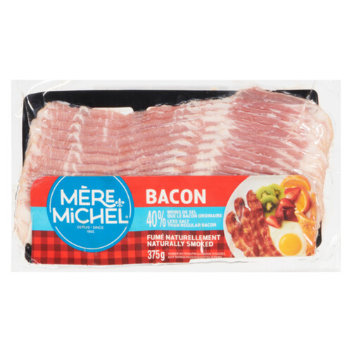 Mere Michel Less Salt Bacon 375 g