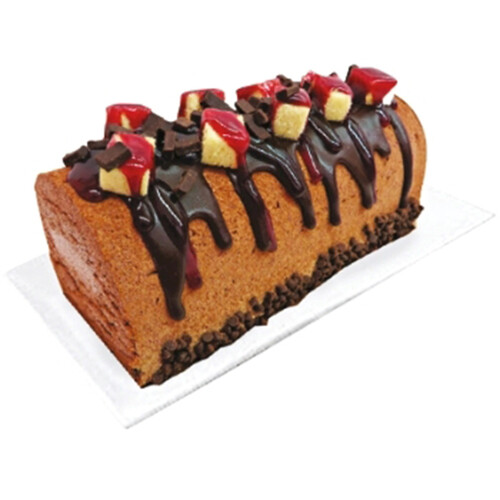 David Lumbroso Patissier Gluten-Free Yule Log Cake Raspberry Chocolate 600 g (frozen)