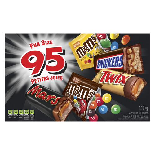Mars Chocolate Bars Mixed Halloween Fun Size 95 EA