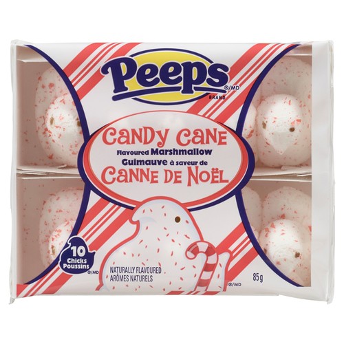 Peeps Marshmallow Candy Cane 10 Chicks 85 g