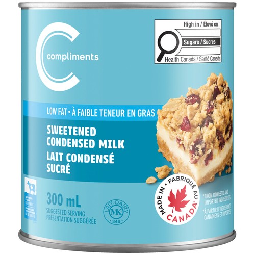 Compliments Low Fat Sweetened Condensed Milk 300 ml